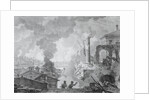 Fire of Moscow on September 1812 (The French in Moscow), 1824 by Anonymous