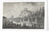 Mokhovaya Street and the Pashkov House in Moscow by Anonymous