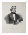 Portrait of the Literary critic and Philosopher Vissarion Grigoryevich Belinsky, 1860s by Anonymous