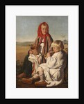 Children in the field, 1860s by Anonymous