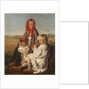 Children in the field, 1860s by Anonymous
