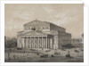 The Bolshoi Theatre in Moscow, 1859 by Anonymous
