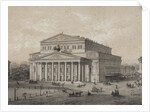 The Bolshoi Theatre in Moscow, 1859 by Anonymous