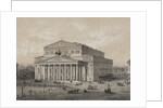 The Bolshoi Theatre in Moscow, 1859 by Anonymous