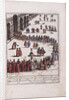 Procession of the Doge and his entourage in the Piazza San Marco in Venice, 1609 by Anonymous