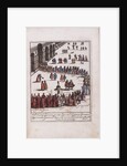 Procession of the Doge and his entourage in the Piazza San Marco in Venice, 1609 by Anonymous