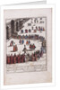 Procession of the Doge and his entourage in the Piazza San Marco in Venice, 1609 by Anonymous