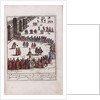 Procession of the Doge and his entourage in the Piazza San Marco in Venice, 1609 by Anonymous