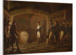 Napoleon before the Tomb of Frederick the Great by Anonymous