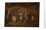 Napoleon before the Tomb of Frederick the Great by Anonymous
