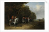 1st Squadron of the Life Guard Hussar Regiment on maneuvers, 1838 by Anonymous