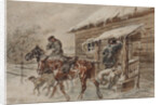 The hunters, 1885 by Anonymous