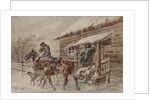 The hunters, 1885 by Anonymous