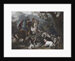 The Wild Boar Hunting in Poland, 1830s by Anonymous