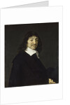 Portrait of the philosopher René Descartes, c. 1650-1660 by Anonymous