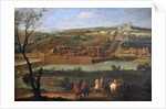 Machine of Marly and the Louveciennes Aqueduct, 1723 by Anonymous
