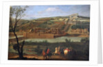 Machine of Marly and the Louveciennes Aqueduct, 1723 by Anonymous