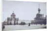 The Red Gates and the Church of Three Holy Hierarchs in Moscow, 1900s-1910s by Anonymous