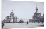 The Red Gates and the Church of Three Holy Hierarchs in Moscow, 1900s-1910s by Anonymous