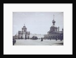 The Red Gates and the Church of Three Holy Hierarchs in Moscow, 1900s-1910s by Anonymous