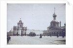 The Red Gates and the Church of Three Holy Hierarchs in Moscow, 1900s-1910s by Anonymous