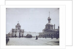 The Red Gates and the Church of Three Holy Hierarchs in Moscow, 1900s-1910s by Anonymous