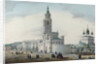 The Passion (Strastnoy) Monastery in Moscow, 1865 by Anonymous