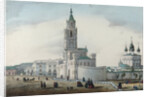 The Passion (Strastnoy) Monastery in Moscow, 1865 by Anonymous