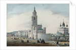 The Passion (Strastnoy) Monastery in Moscow, 1865 by Anonymous