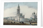 The Passion (Strastnoy) Monastery in Moscow, 1865 by Anonymous