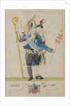 Talleyrand - the man with six heads, 1815 by Anonymous