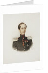 Alexander Andreyevich Gervais, 1848 by Anonymous