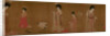 Court Ladies Wearing Flowered Headdresses, 8th century by Anonymous
