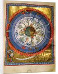Cosmos, Body, and Soul. (Vision from Liber Divinorum Operum), ca 1220-1230 by Anonymous
