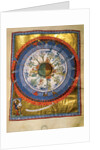 Cosmos, Body, and Soul. (Vision from Liber Divinorum Operum), ca 1220-1230 by Anonymous