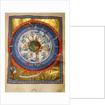 Cosmos, Body, and Soul. (Vision from Liber Divinorum Operum), ca 1220-1230 by Anonymous