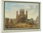 Liebfrauenplatz and Mainz Cathedral from the east, 1812 by Anonymous