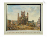 Liebfrauenplatz and Mainz Cathedral from the east, 1812 by Anonymous