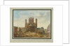 Liebfrauenplatz and Mainz Cathedral from the east, 1812 by Anonymous