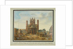 Liebfrauenplatz and Mainz Cathedral from the east, 1812 by Anonymous