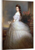 Empress Elisabeth of Austria with Diamond stars in her hair, 1865 by Anonymous