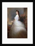 Empress Elisabeth of Austria with Diamond stars in her hair, 1865 by Anonymous