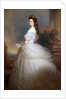 Empress Elisabeth of Austria with Diamond stars in her hair, 1865 by Anonymous