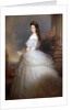 Empress Elisabeth of Austria with Diamond stars in her hair, 1865 by Anonymous