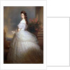 Empress Elisabeth of Austria with Diamond stars in her hair, 1865 by Anonymous