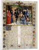 Jean Wauquelin presenting his Chroniques de Hainaut to Philip the Good, 1447 by Anonymous