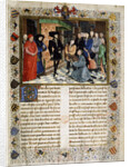 Jean Wauquelin presenting his Chroniques de Hainaut to Philip the Good, 1447 by Anonymous