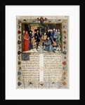 Jean Wauquelin presenting his Chroniques de Hainaut to Philip the Good, 1447 by Anonymous