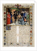 Jean Wauquelin presenting his Chroniques de Hainaut to Philip the Good, 1447 by Anonymous