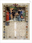 Jean Wauquelin presenting his Chroniques de Hainaut to Philip the Good, 1447 by Anonymous